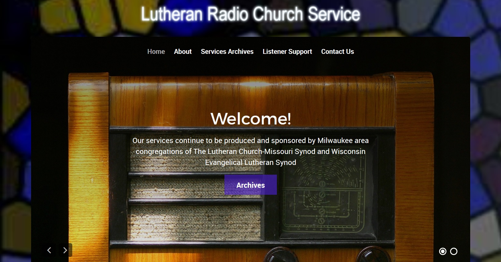 Lutheran Radio Church Service